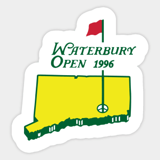 The Waterbury Open Happy Gilmore Sticker